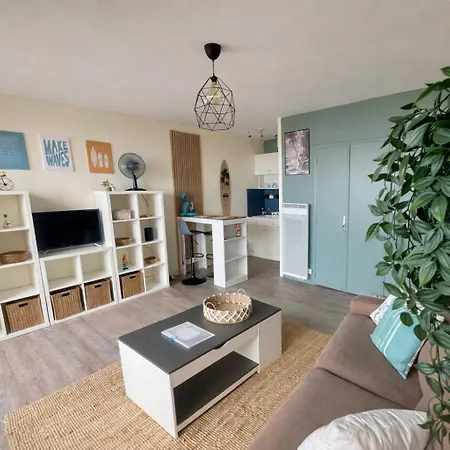 Апартаменты Le Spot Secret Ambiance Surf & Vue