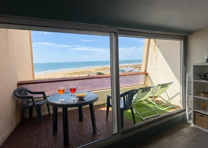 דירה Le Spot Secret Ambiance Surf & Vue סן ז'אן דה מון